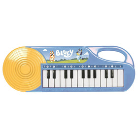 License 2 Play Bluey 23-note keyboard back view for on-the-go learning.