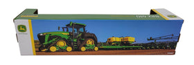 Licensed John Deere packaging authenticates the toy.