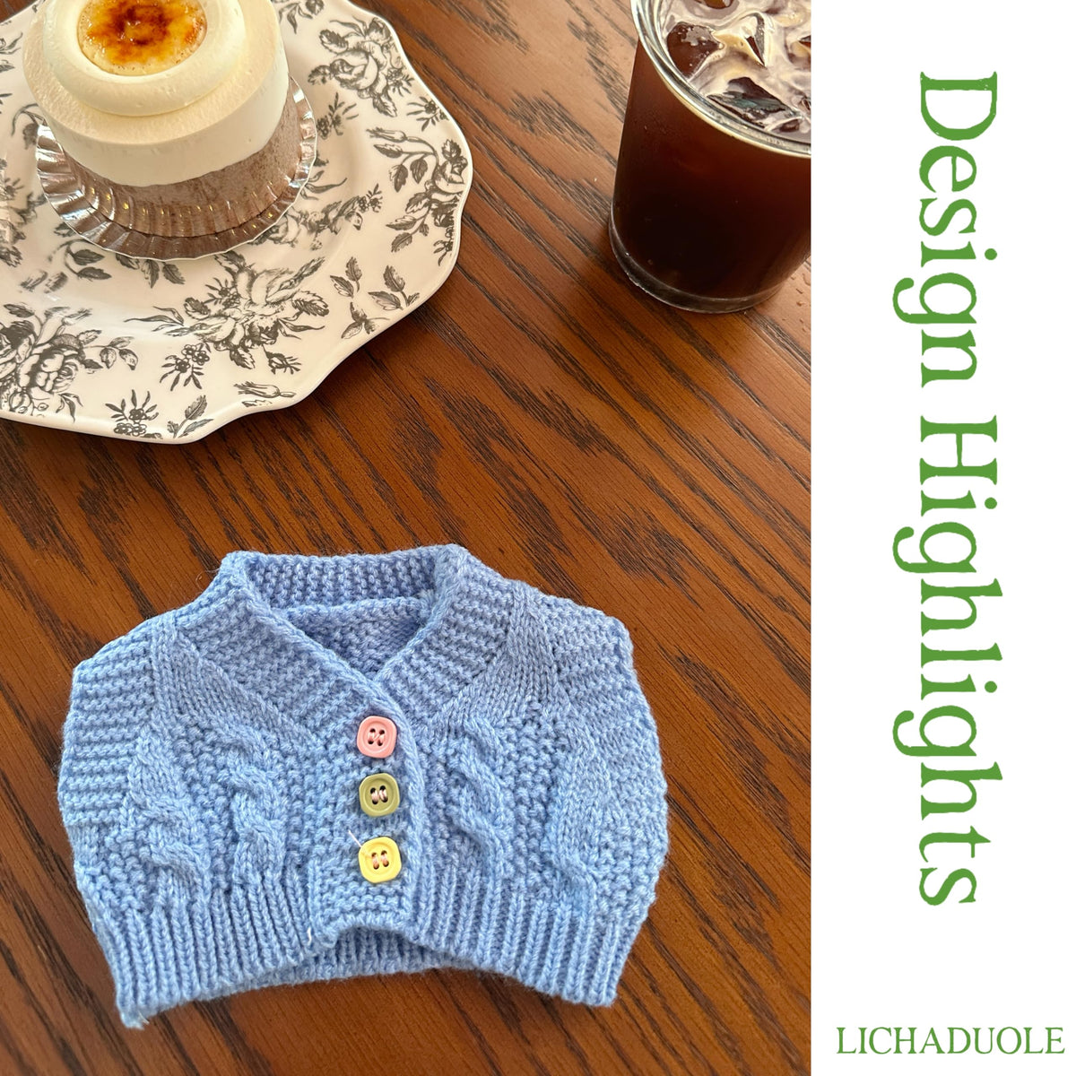 LICHADUOLE bear clothes on display illustrate fit and styling options.
