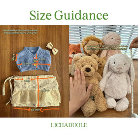 LICHADUOLE lace hair clip for bears, adds delicate charm and detail.