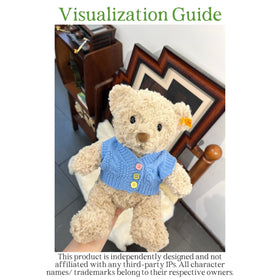 LICHADUOLE outfit on a toy bear ready for creative playtime styling.