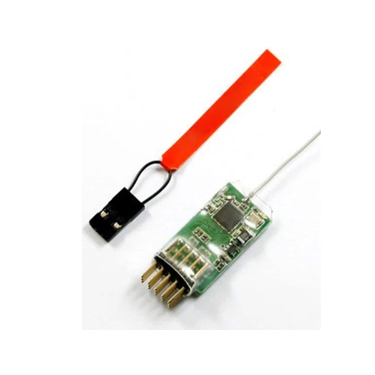 LICHIFIT 4100E receiver compact body enables easy fits in compact RC airframes.