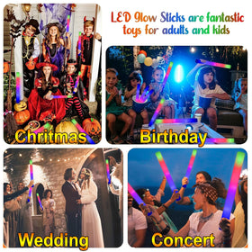 LifBetter long-battery glow sticks keep events lit for hours.