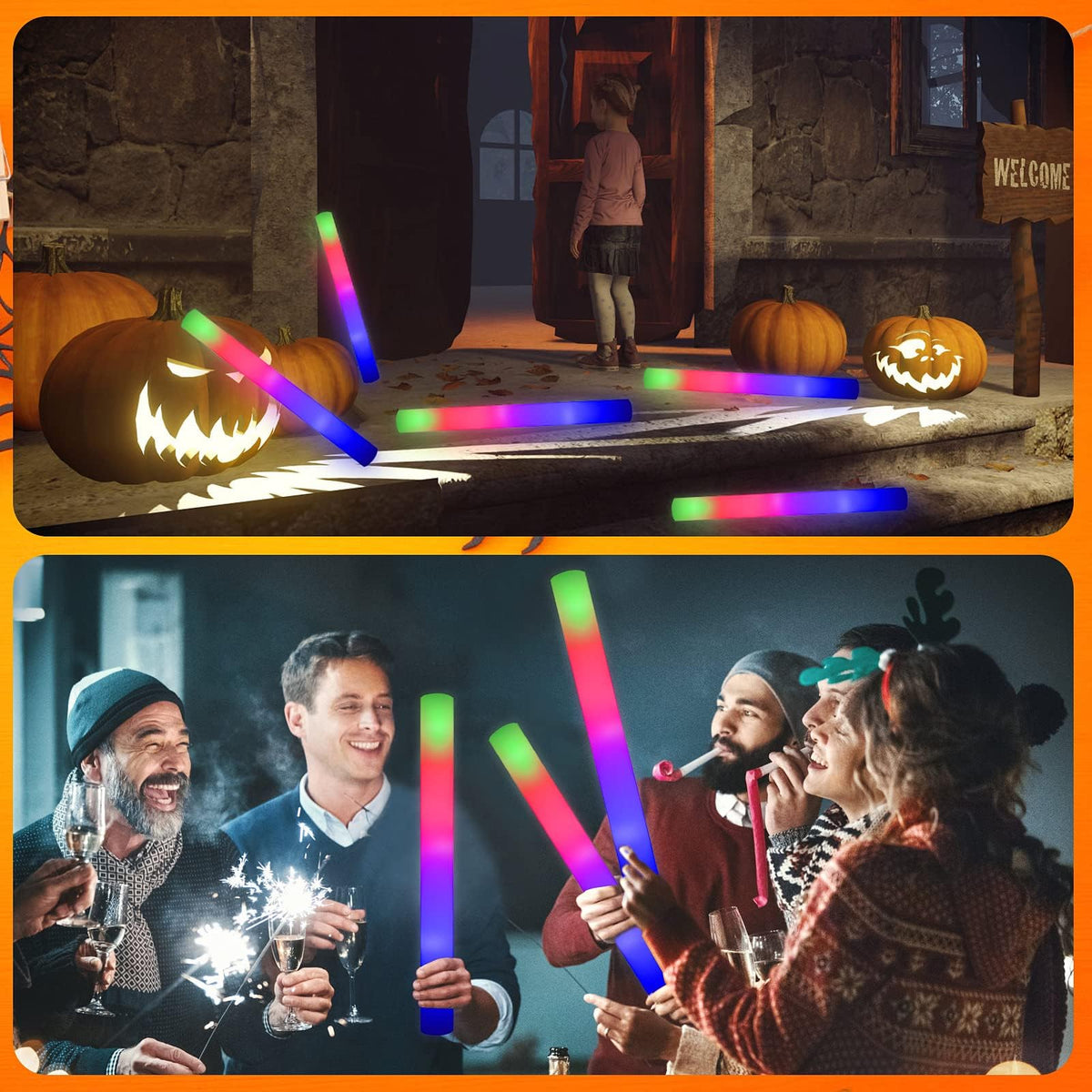 LifBetter outdoor festival glow sticks are kid-friendly and safe for crowds.