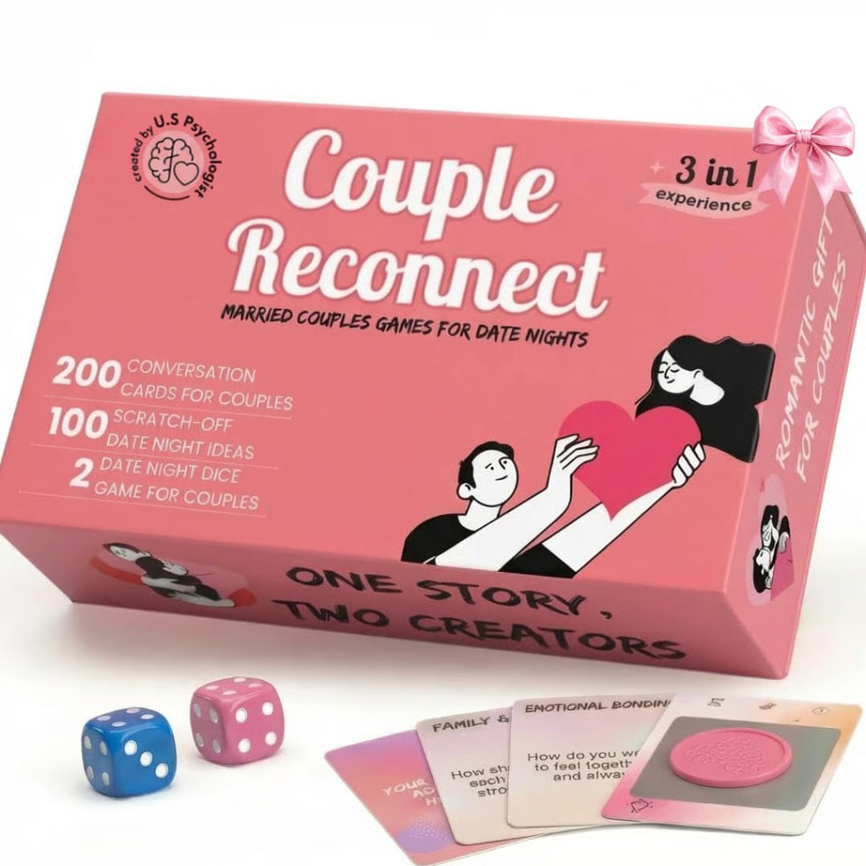 Life Sutra Couple Reconnect dice for spontaneous date-night prompts and playful decisions