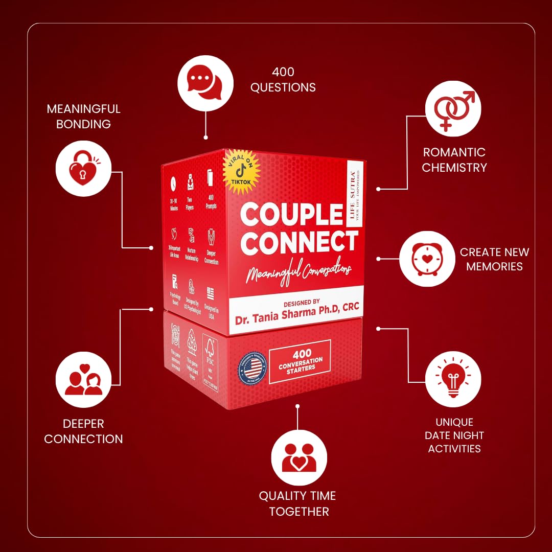 Life Sutra Couple Connect date-night living room scene fosters connection.