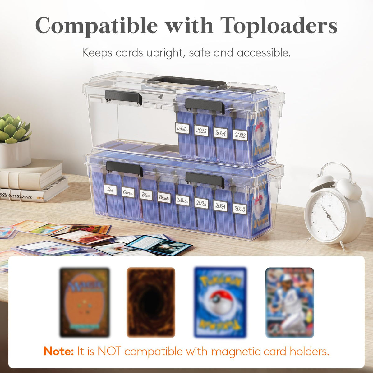 Stackable Lifewit design saves space in a home or game room.