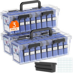Lifewit trading card storage exterior with reinforced latches for safe transport