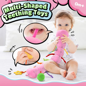 LightDESIRE caterpillar 20-inch ruler on belly helps track growth during play