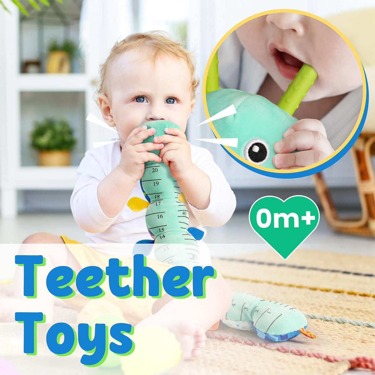 LIGHTDESIRE caterpillar gift packaging image showcasing premium infant toy