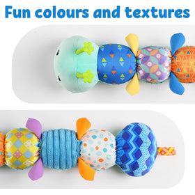 LIGHTDESIRE caterpillar tummy ruler detail for tummy time measurement