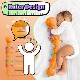 LightDESIRE tummy-time friendly caterpillar is a comforting on-the-go companion