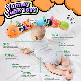 LightDESIRE soft plush body offers safe, cozy tactile exploration