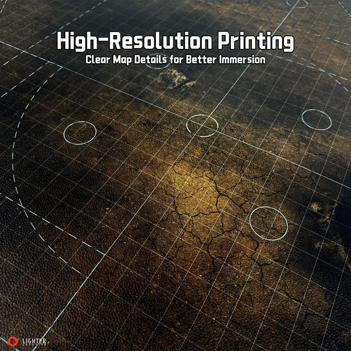 Lighter Creative easy-setup portable mat folds for quick game nights.