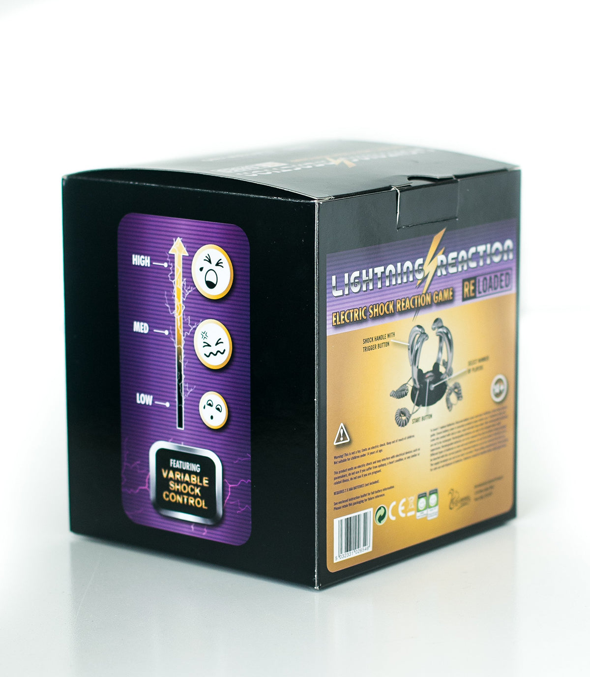 Lightning Reaction Reloaded green light signals when players can answer.