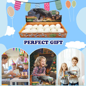 LIHBCAIYI Dino Eggs Dig Kit educational-dino-toy for birthdays and holidays.