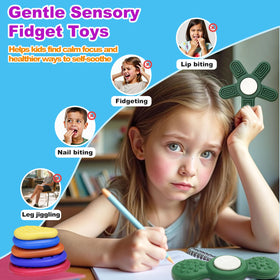 LIHBCAIYI portable set offers sensory tools for therapy sessions and travel.