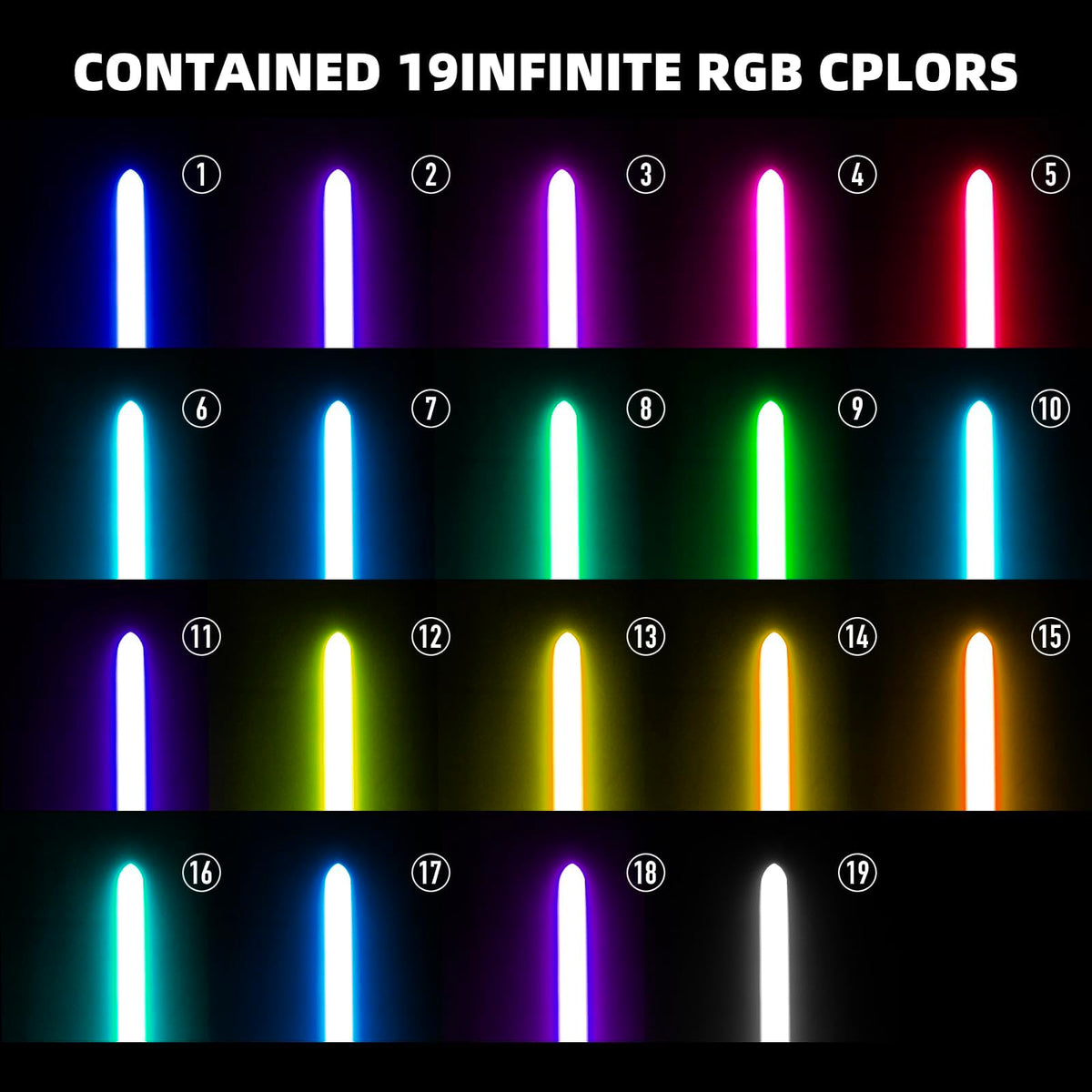 LIHTJOYFUN Lightsaber gesture swing showcases responsive motion play