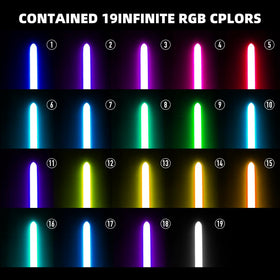 LIHTJOYFUN Lightsaber gesture swing showcases responsive motion play