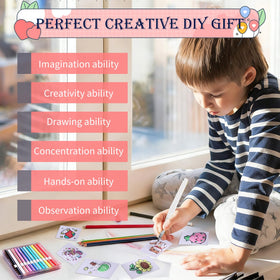 Liktoy 12-color brush set offers vibrant hues for bold artwork