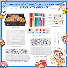 Liktoy foam texture paper pattern with dual-sided designs for versatile creativity