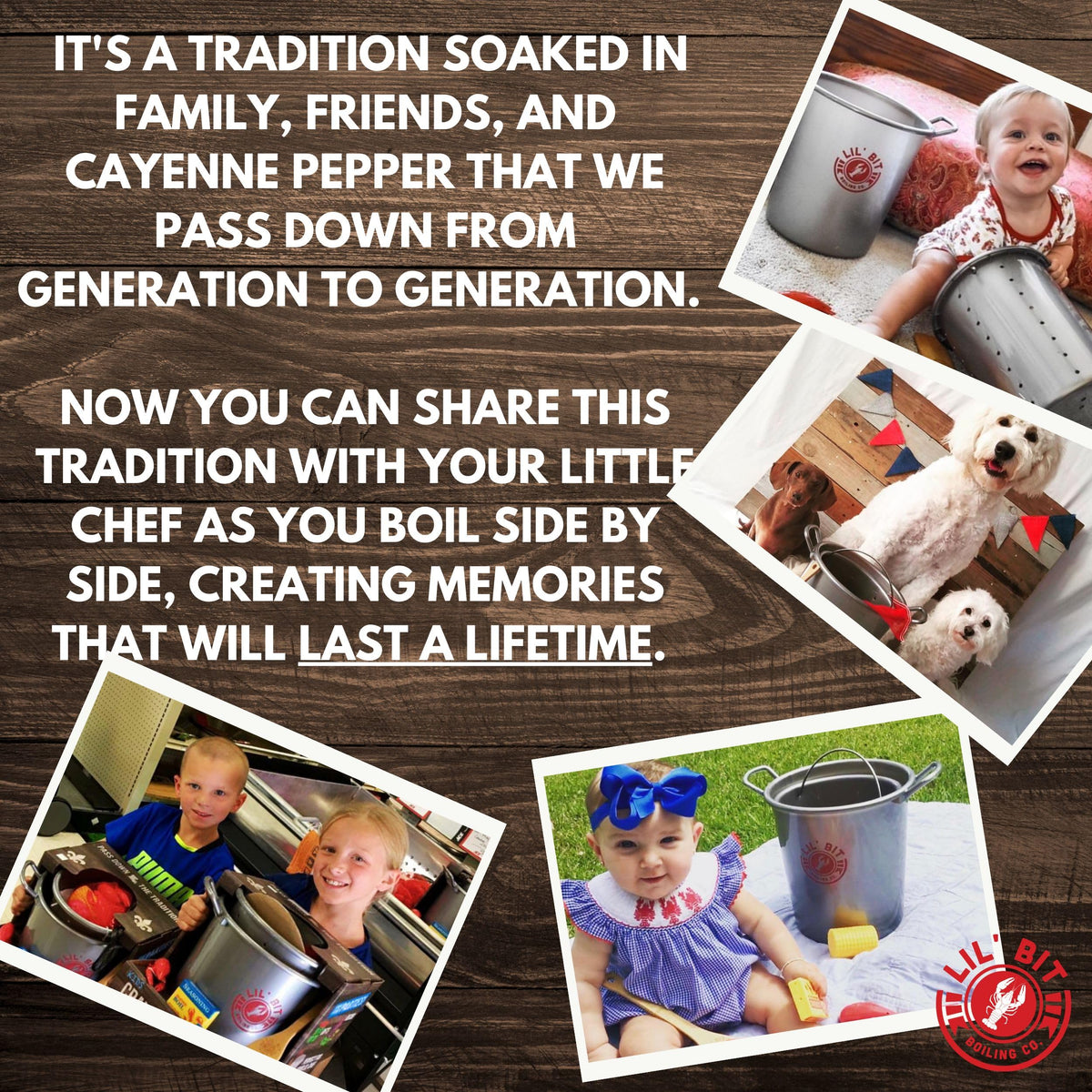 Lil' Bit Boiling Co. one corn cob for colorful pretend meals.