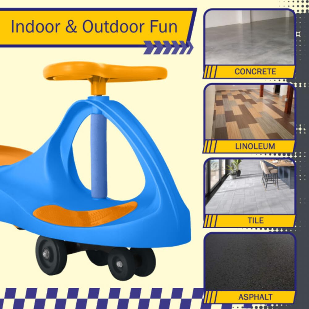 Lil' Rider safe, durable plastic with sturdy metal frame for long-lasting use.