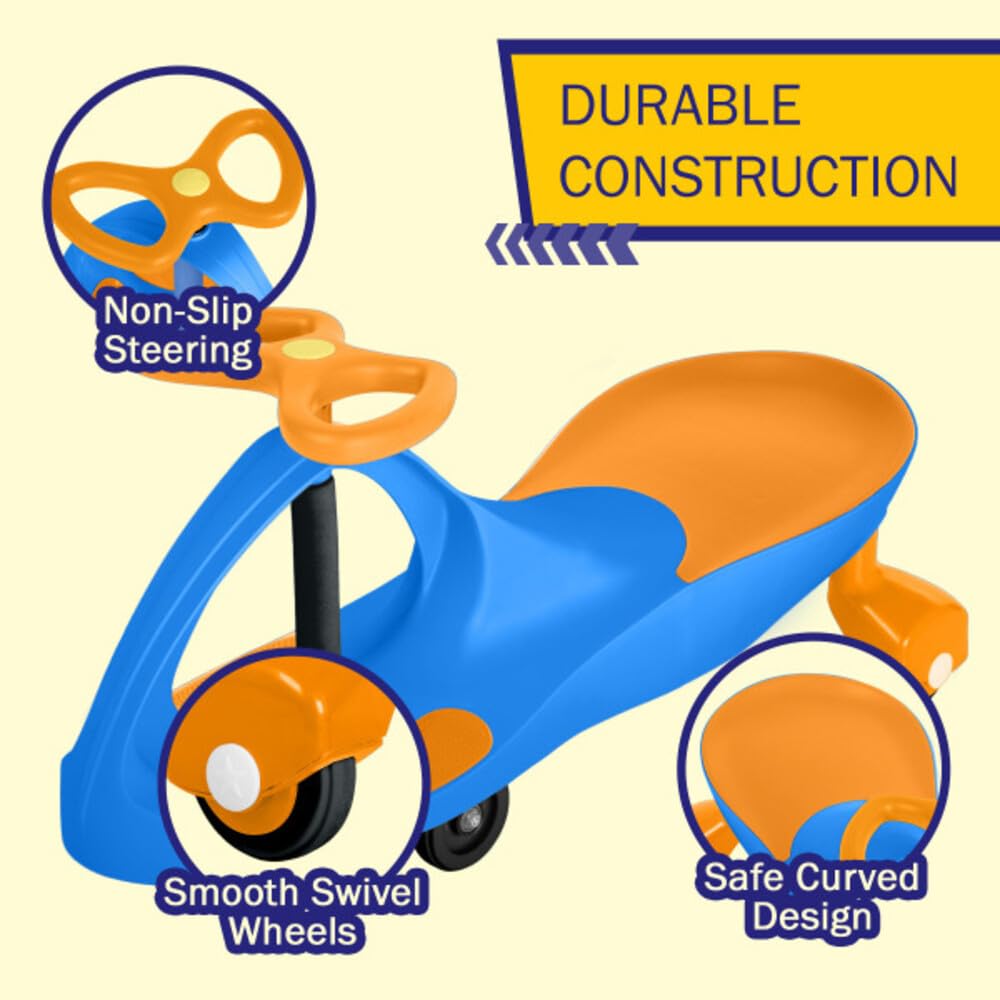 Lil' Rider toddler ride-on toy with no batteries for quiet indoor play.