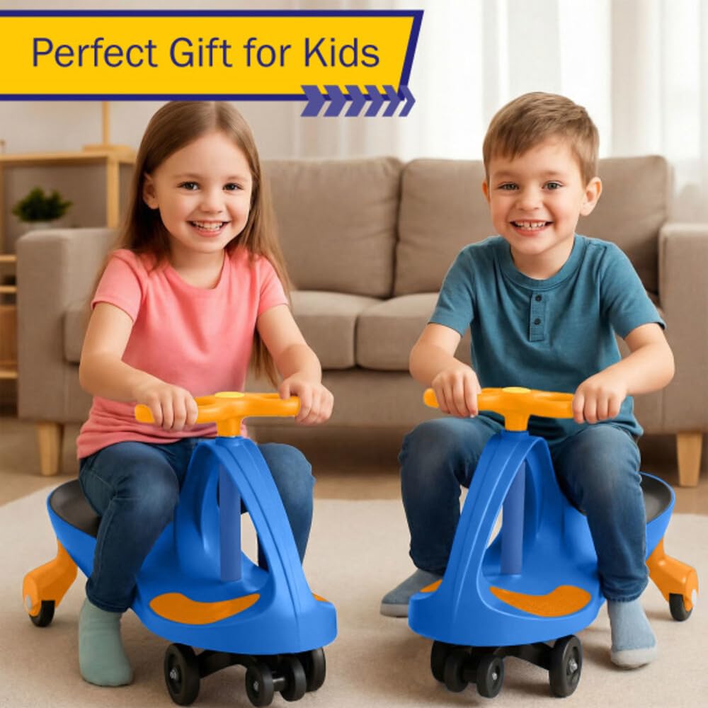 Lil' Rider ride-on supports up to 110 lbs for growing kids.