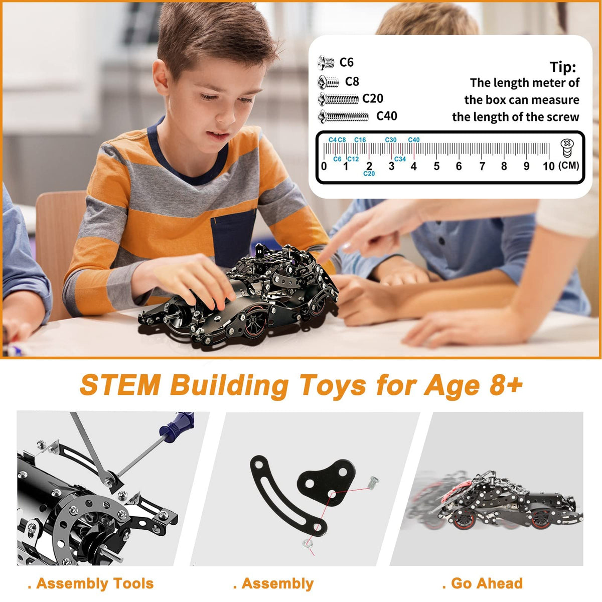 LILCRUIBAO assembly instructions guide kids through a clear building process