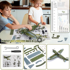 LILCRUIBAO Metal Building Toy Parts offer durable pieces for long-lasting projects.