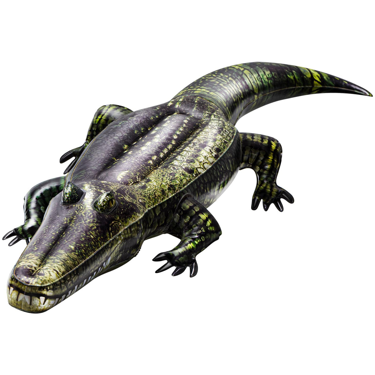 Liliful 49-inch inflatable alligator pool float for relaxing pool days