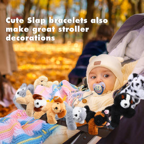 Liliful 8-inch wearable puppy toys; skin friendly fabric for hours of gentle wear.