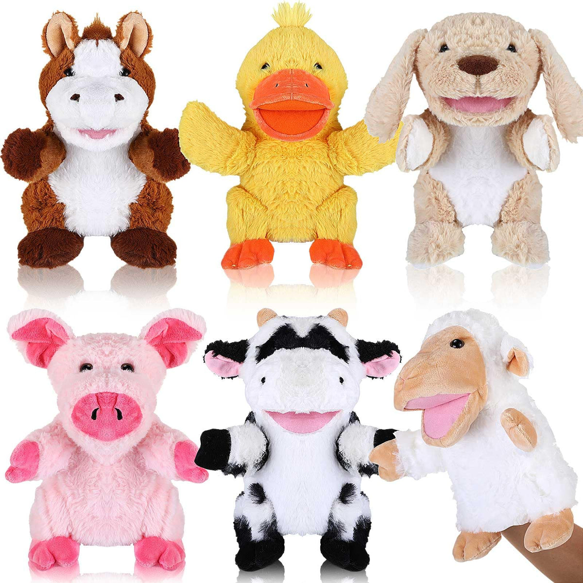 Liliful horse hand puppet for imaginative play and storytelling
