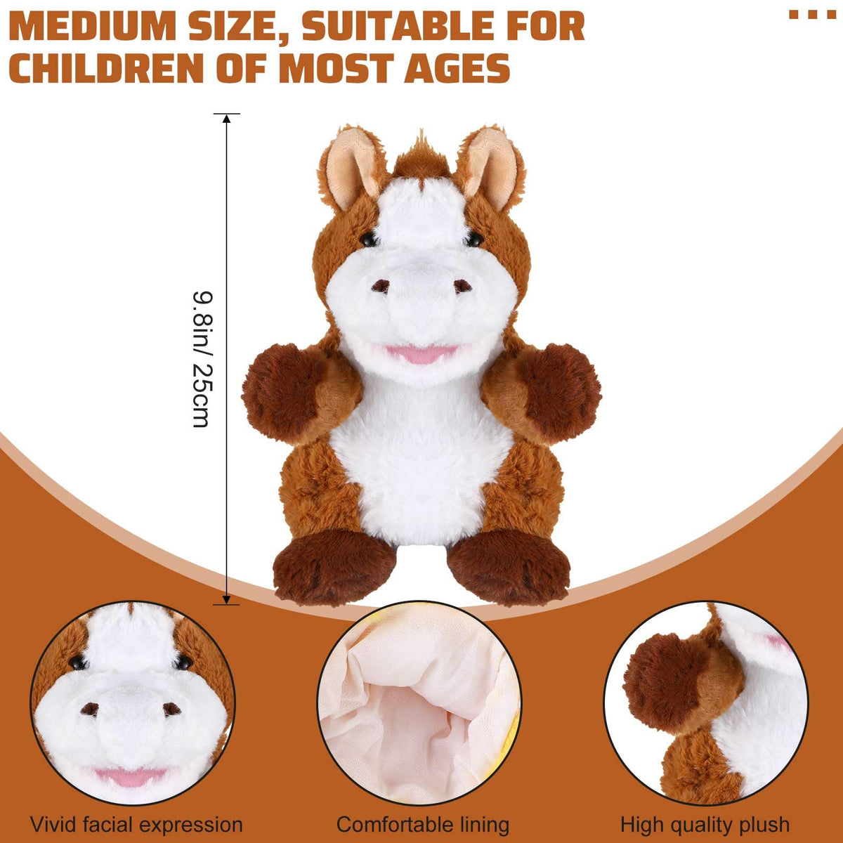 Liliful sheep hand puppet for classroom engagement