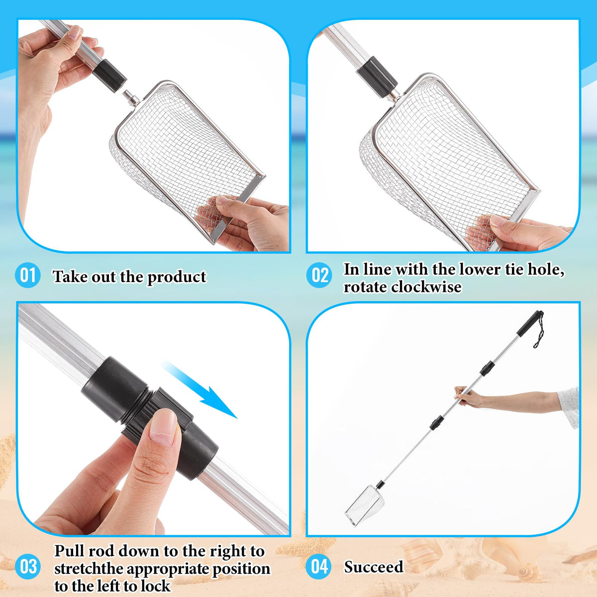 Liliful beach treasure kit combo set for family fun by the sea.