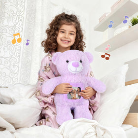 Liliful bear detailed stitching ensures durable, huggable companionship