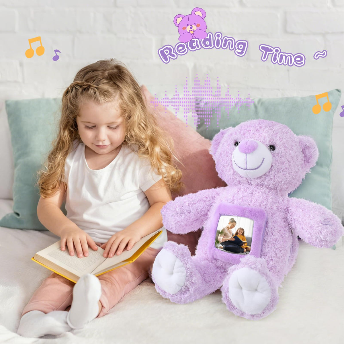 Liliful gift-ready bear suitable for baby showers and special occasions