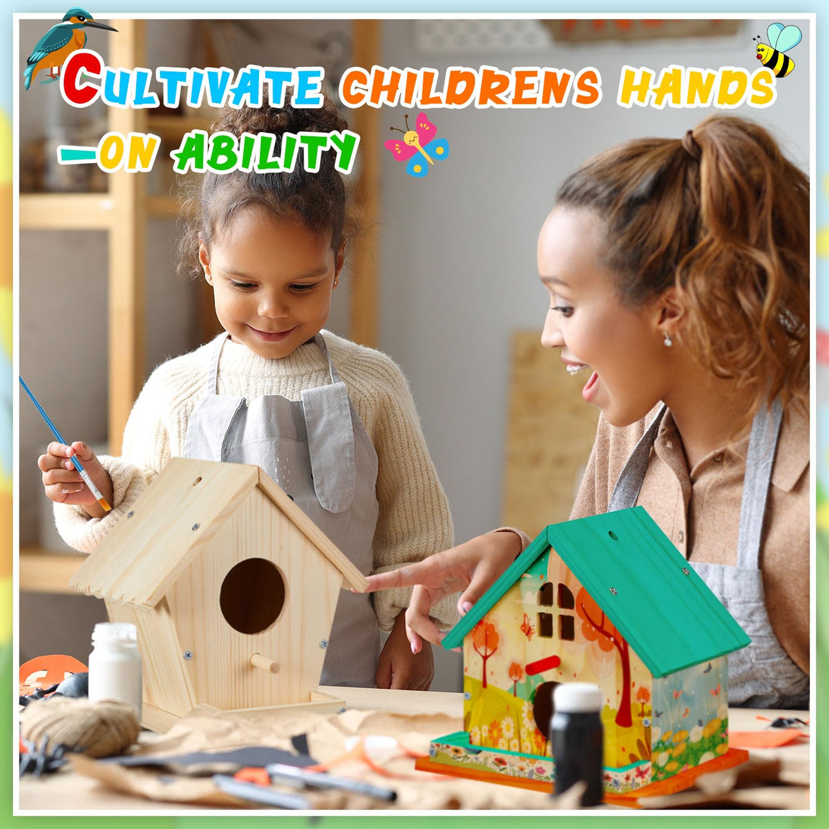 Liliful birdhouse kit gift-ready box appeals as a thoughtful craft gift