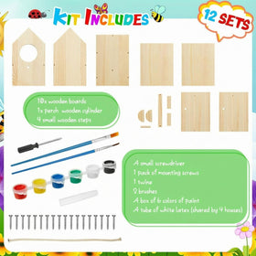 Liliful two-pack includes screws and screwdriver for easy assembly
