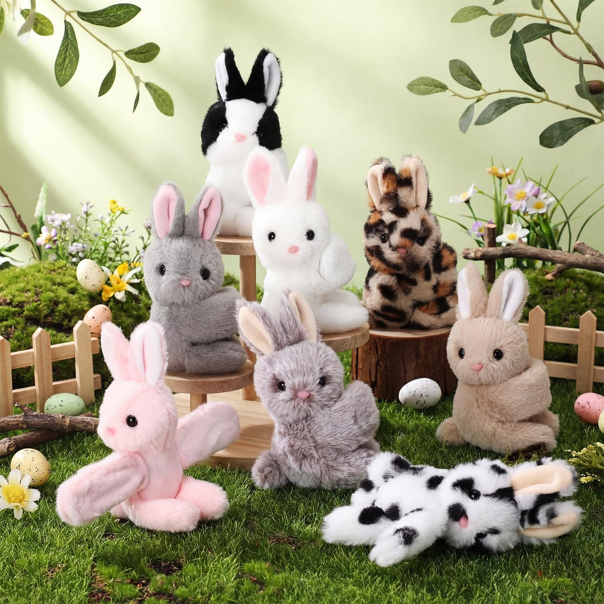 Liliful Bunny Slap Bracelet Design 3—durable wristbands perfect for classroom rewards