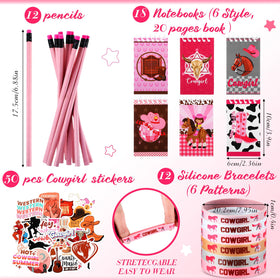 Liliful pink cowgirl book offers mini keepsake for stories and notes