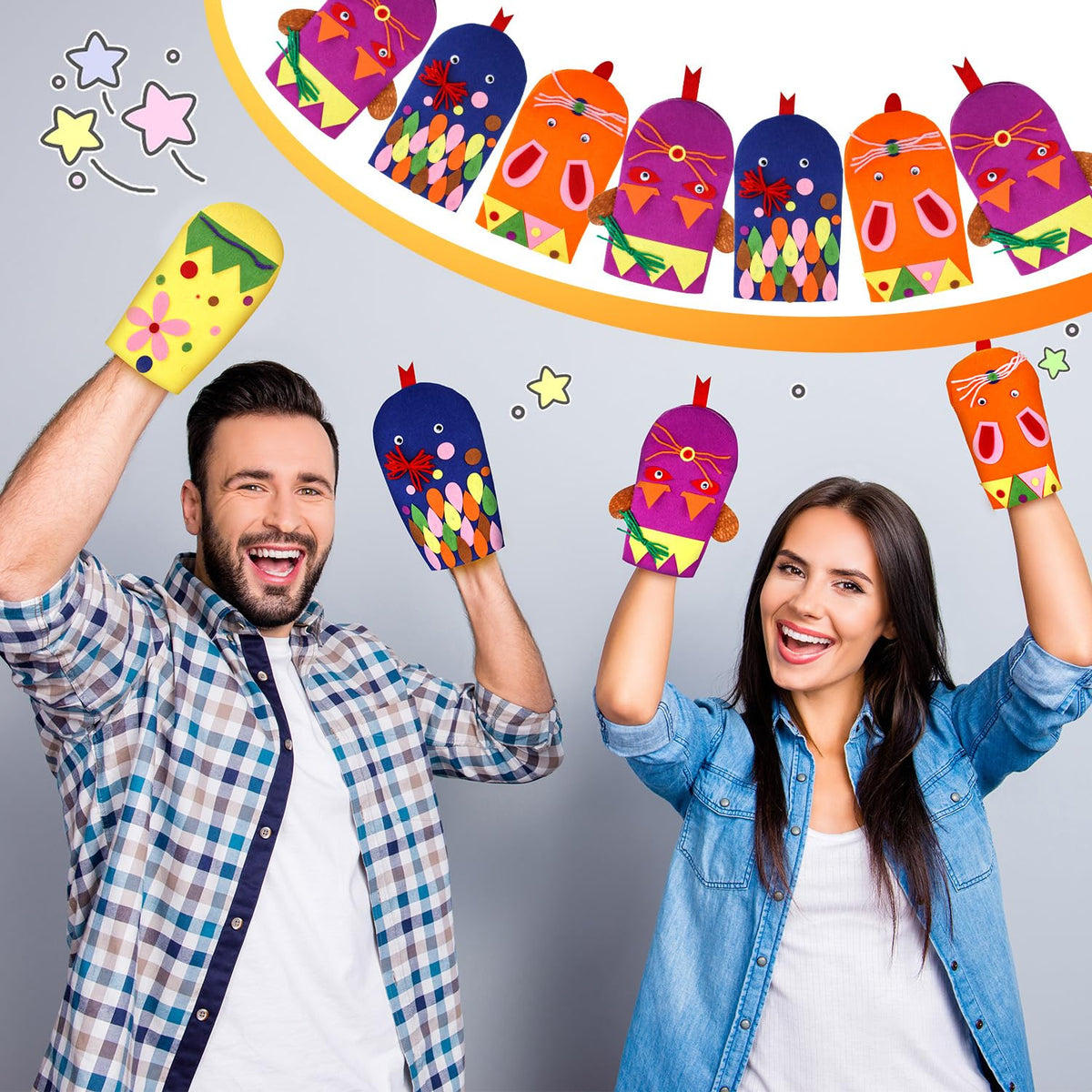 Liliful DIY puppet assembly offers a beginner-friendly crafting activity.