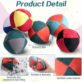 Liliful footbag multicolor collection for group games and party favors