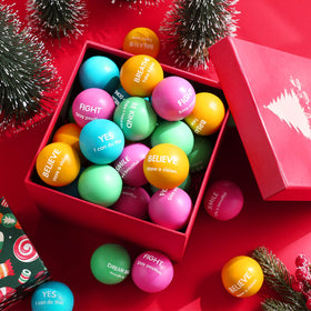 Liliful gift-ready stress balls set ideal for friends and coworkers