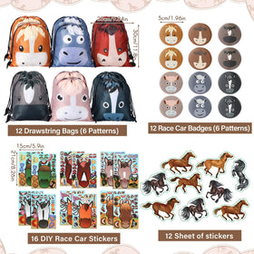 Liliful horse silicone bracelets add color and charm to party favors