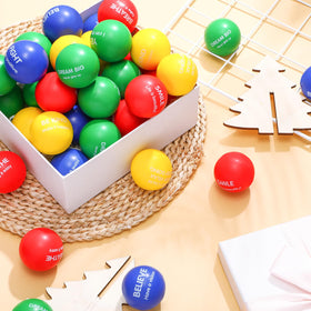 Liliful office desk stress balls arranged for quick access at work.