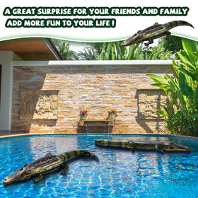Liliful outdoor garden party gator float adds whimsy to events