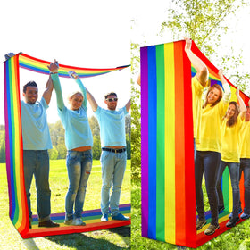 Liliful mats suitable for both indoor and outdoor use during events.