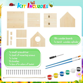 Liliful paint set and brushes, inviting colorful, kid-friendly decorating.